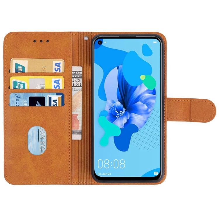 For Huawei nova 5i Leather Phone Case