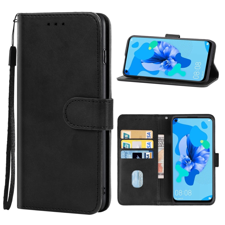 For Huawei nova 5i Leather Phone Case