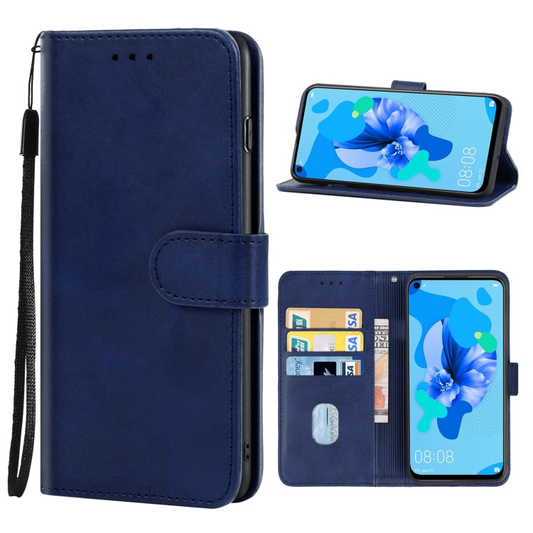 For Huawei nova 5i Leather Phone Case