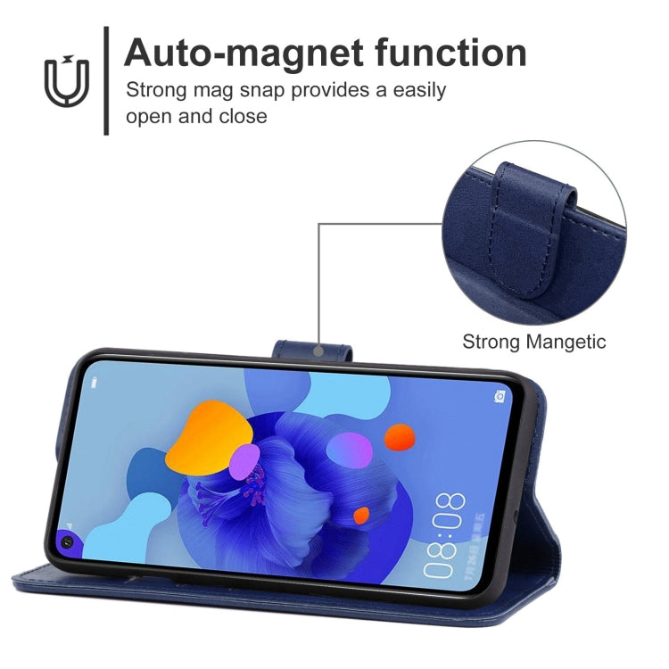 For Huawei nova 5i Pro Leather Phone Case