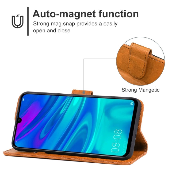 For Huawei P smart 2019 Leather Phone Case