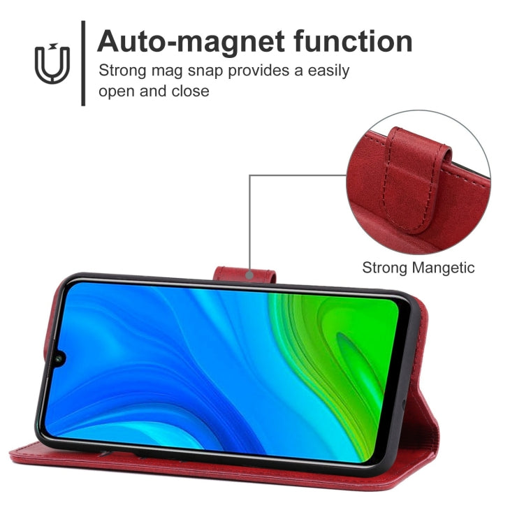 For Huawei P smart 2020 Leather Phone Case