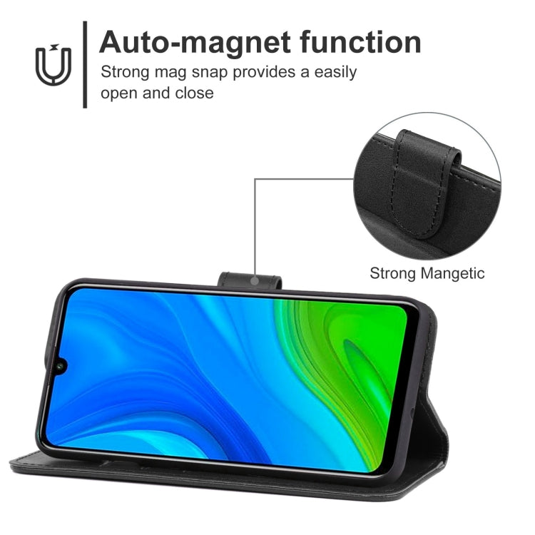 For Huawei P smart 2020 Leather Phone Case
