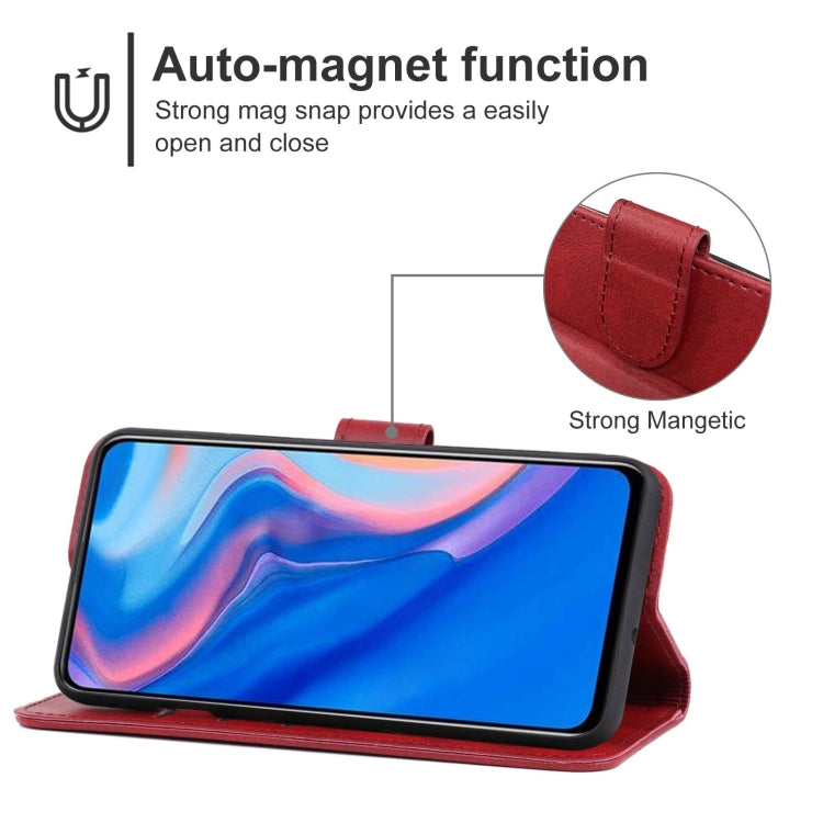 For Huawei P smart Z Leather Phone Case