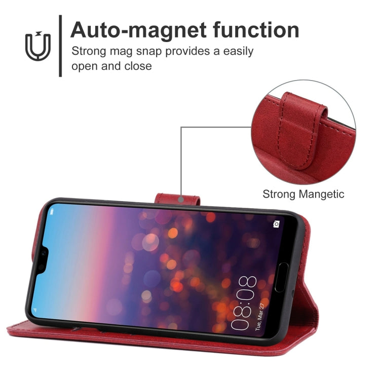 For Huawei P20 Leather Phone Case