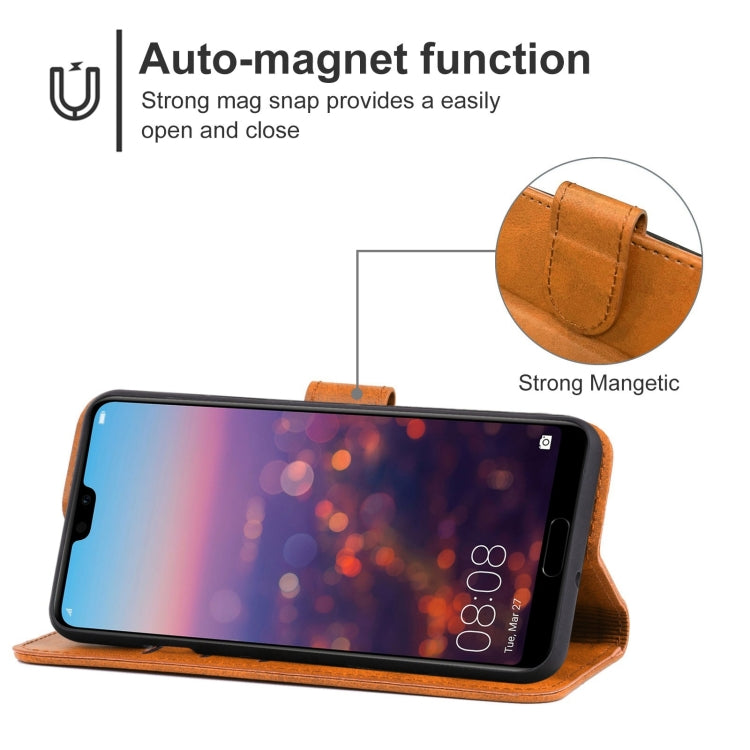 For Huawei P20 Leather Phone Case