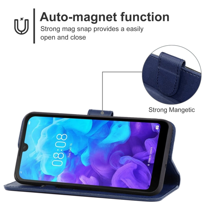 For Huawei Y5 2019 Leather Phone Case