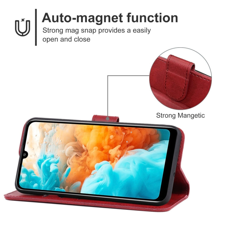 For Huawei Y6 Pro 2019 Leather Phone Case