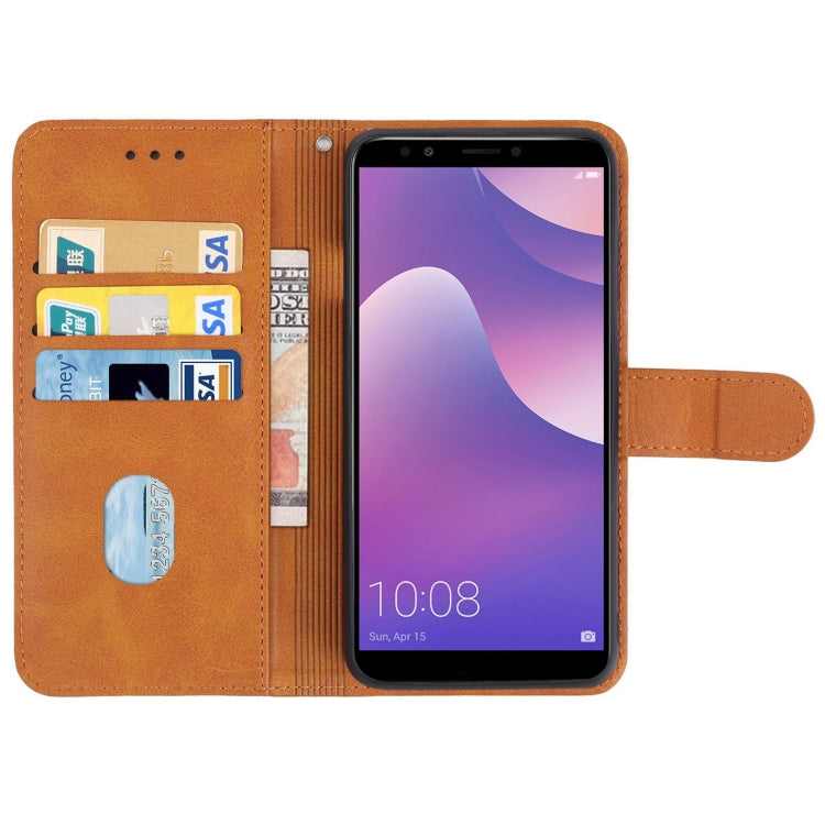 For Huawei Y7 2018 Leather Phone Case
