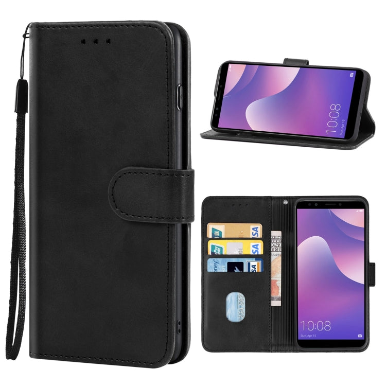 For Huawei Y7 2018 Leather Phone Case