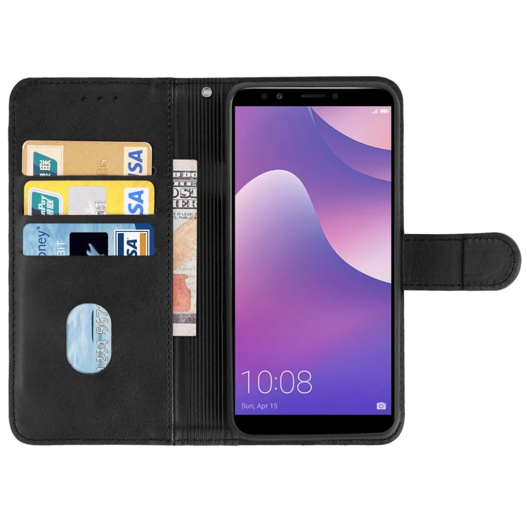 For Huawei Y7 2018 Leather Phone Case