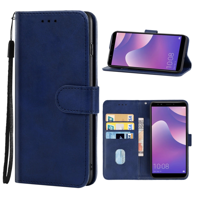 For Huawei Y7 2018 Leather Phone Case