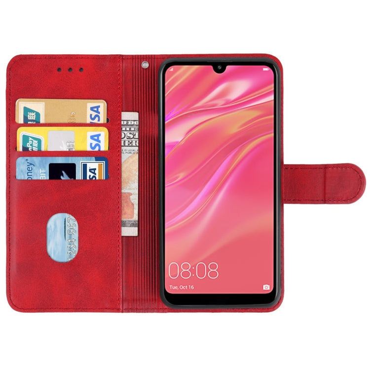 For Huawei Y7 2019 Leather Phone Case