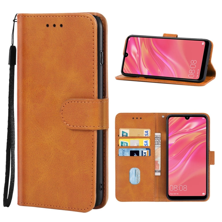 For Huawei Y7 2019 Leather Phone Case