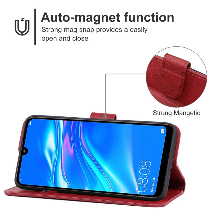For Huawei Y7 Pro 2019 Leather Phone Case