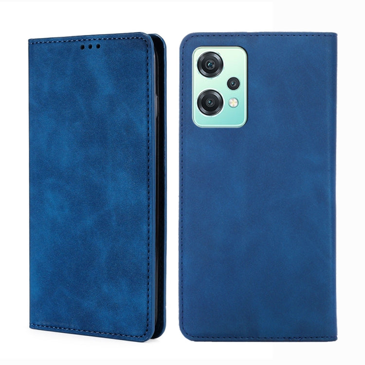 For OnePlus Nord CE 2 Lite 5G Skin Feel Magnetic Horizontal Flip Leather Phone Case