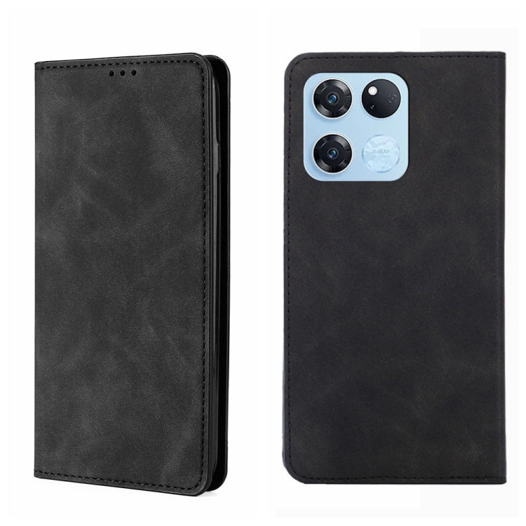 For OnePlus Ace Racing Skin Feel Magnetic Horizontal Flip Leather Phone Case