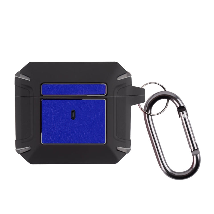 Leather Texture Armor Earphone Protective Case For AirPods 3