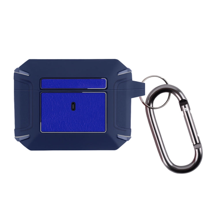 Leather Texture Armor Earphone Protective Case For AirPods Pro