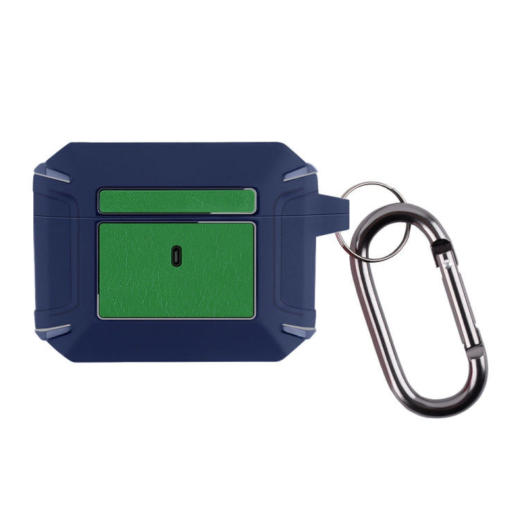 Leather Texture Armor Earphone Protective Case For AirPods Pro