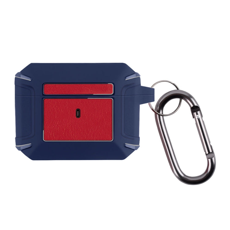 Leather Texture Armor Earphone Protective Case For AirPods Pro