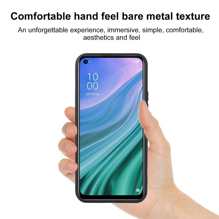 For OPPO A54 TPU Phone Case(Black)