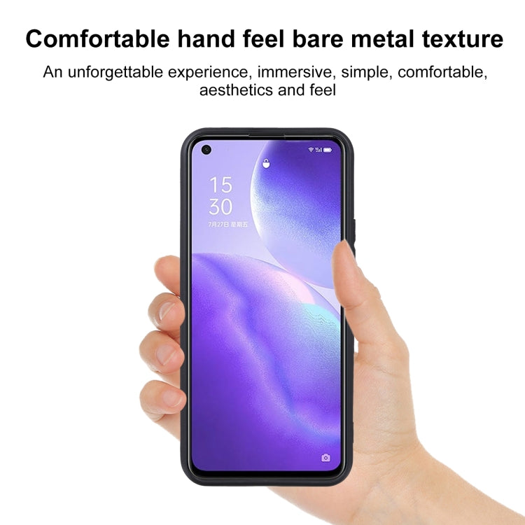 For OPPO Find X3 Lite TPU Phone Case(Black)