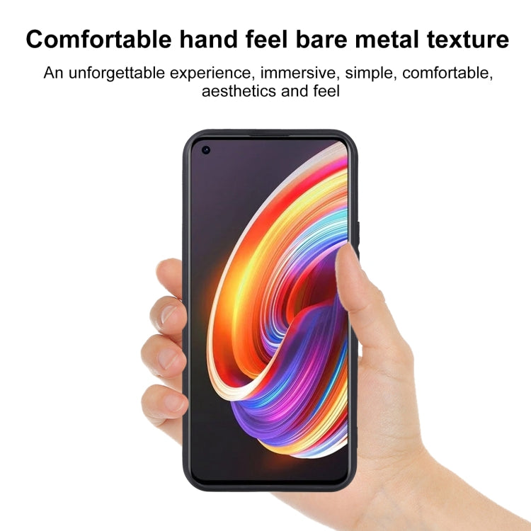 For OPPO Realme Q2 Pro TPU Phone Case(Black)