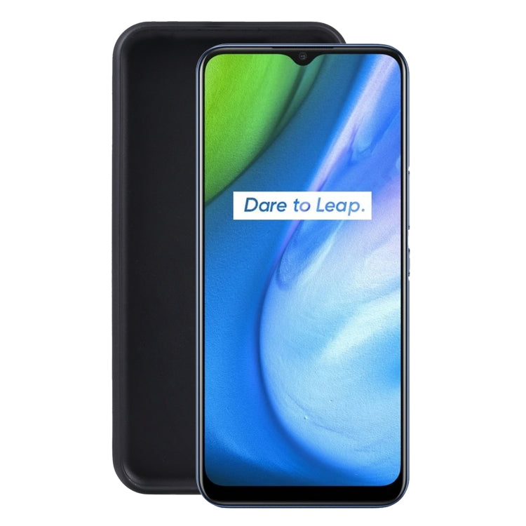 For OPPO Realme V3 TPU Phone Case(Black)