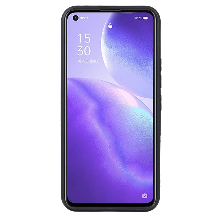 For OPPO Reno5 5G TPU Phone Case(Black)