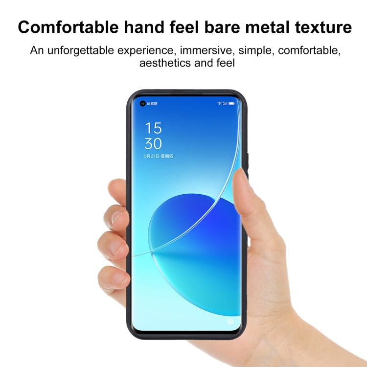For OPPO Reno6 Pro+ 5G TPU Phone Case(Black)