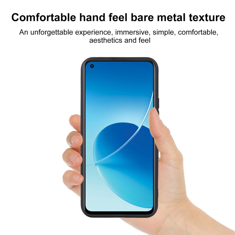 For OPPO Reno6 Z TPU Phone Case(Black)