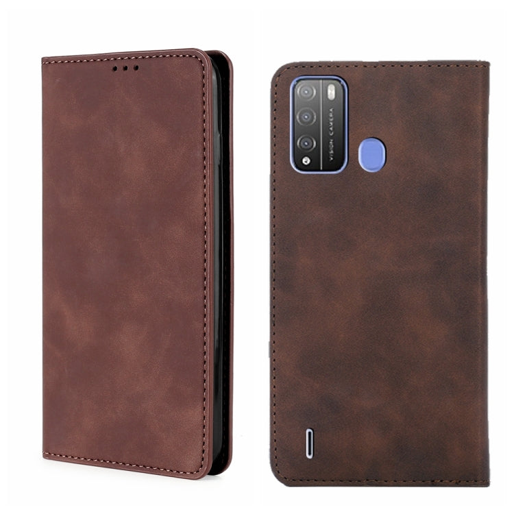 For Itel Vision 1 Pro Skin Feel Magnetic Horizontal Flip Leather Phone Case