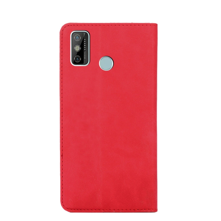 For Tecno Spark 6 Go Skin Feel Magnetic Horizontal Flip Leather Phone Case