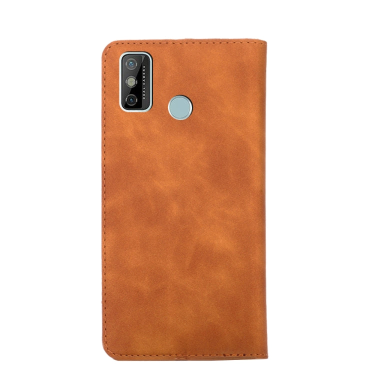 For Tecno Spark 6 Go Skin Feel Magnetic Horizontal Flip Leather Phone Case