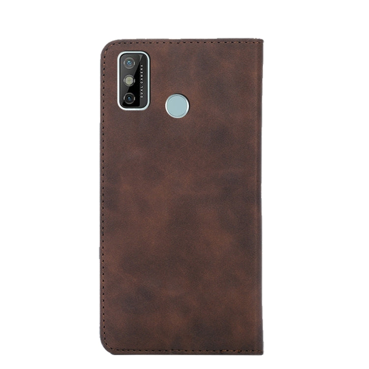 For Tecno Spark 6 Go Skin Feel Magnetic Horizontal Flip Leather Phone Case