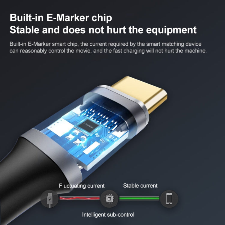 2m 10Gbps USB-C / Type-C Male to Male Charging Data Transmission Cable