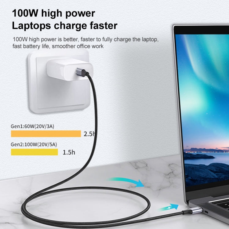 2m 10Gbps USB-C / Type-C Male to Female Charging Data Transmission Extension Cable