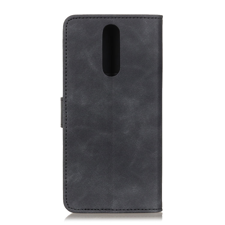 For OnePlus 8 Retro Texture PU + TPU Horizontal Flip Leather Case with Holder & Card Slots & Wallet