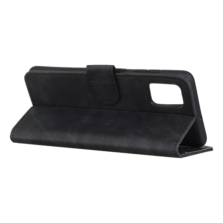 For Galaxy A41 Retro Texture PU + TPU Horizontal Flip Leather Case with Holder & Card Slots & Wallet