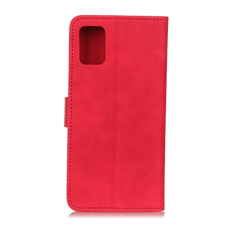For Galaxy A41 Retro Texture PU + TPU Horizontal Flip Leather Case with Holder & Card Slots & Wallet