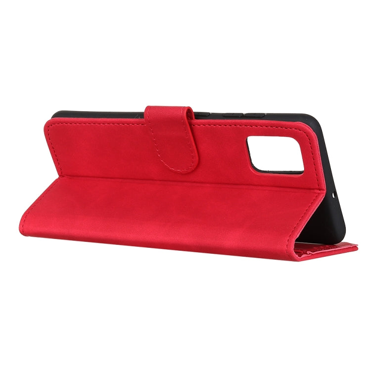 For Galaxy A41 Retro Texture PU + TPU Horizontal Flip Leather Case with Holder & Card Slots & Wallet