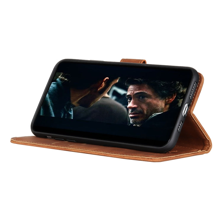 For Galaxy A41 Retro Texture PU + TPU Horizontal Flip Leather Case with Holder & Card Slots & Wallet