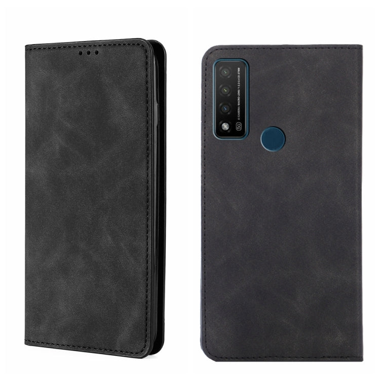 For TCL 20 R 5G/Bremen/20AX 5G Skin Feel Magnetic Horizontal Flip Leather Phone Case