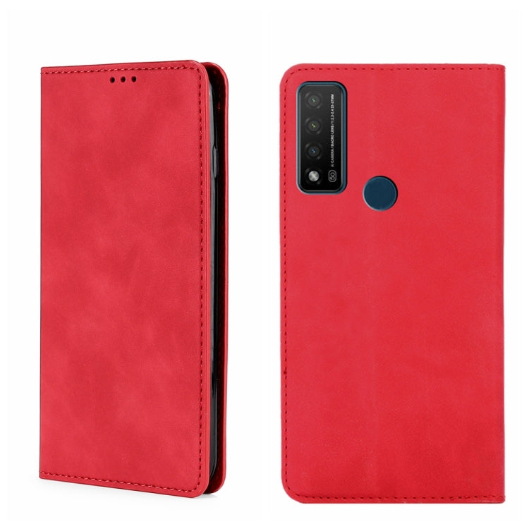 For TCL 20 R 5G/Bremen/20AX 5G Skin Feel Magnetic Horizontal Flip Leather Phone Case