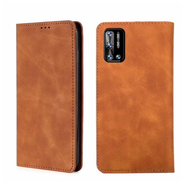 For DOOGEE N40 Pro Skin Feel Magnetic Horizontal Flip Leather Phone Case