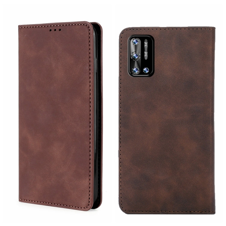 For DOOGEE N40 Pro Skin Feel Magnetic Horizontal Flip Leather Phone Case