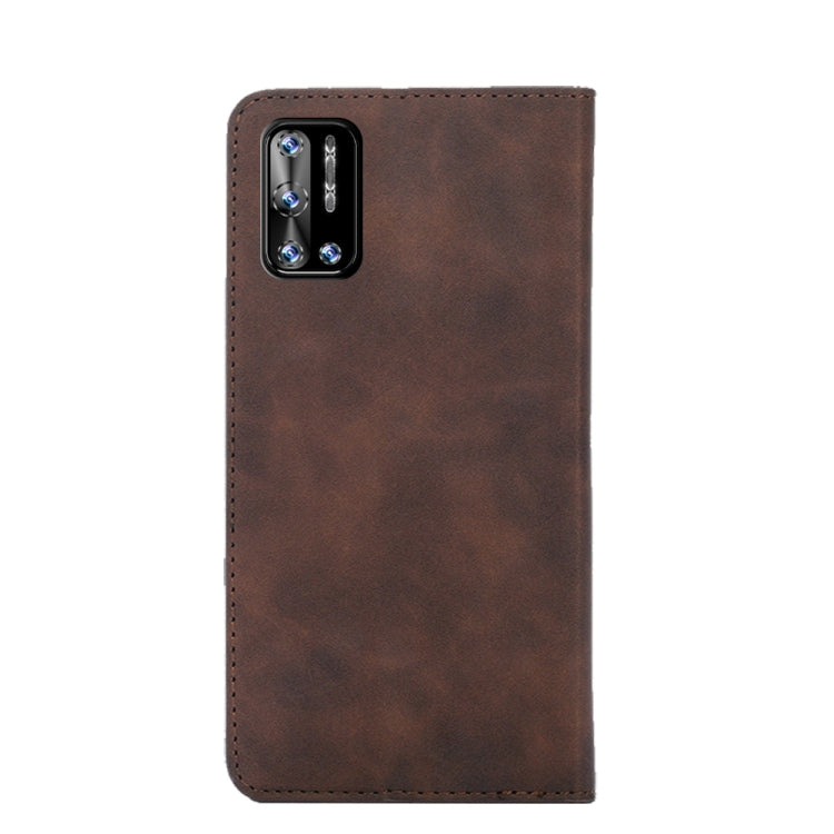 For DOOGEE N40 Pro Skin Feel Magnetic Horizontal Flip Leather Phone Case