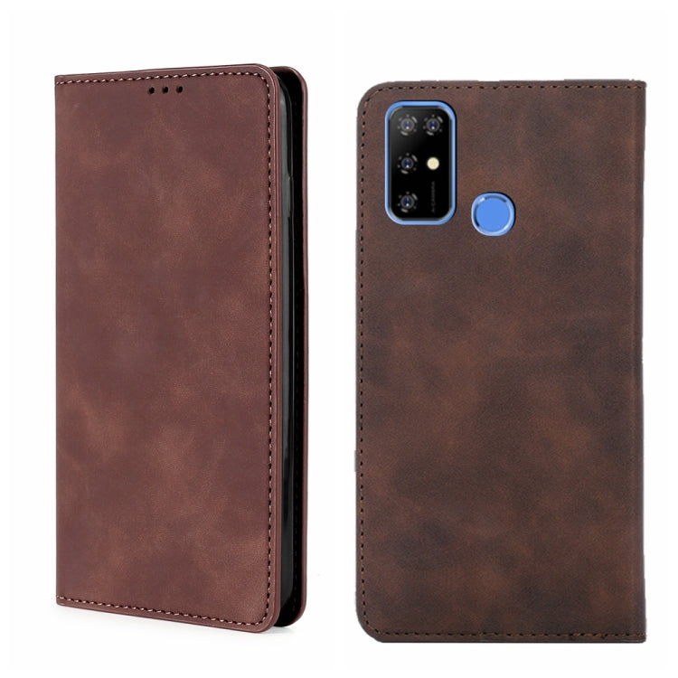 For DOOGEE X96 Pro Skin Feel Magnetic Horizontal Flip Leather Phone Case