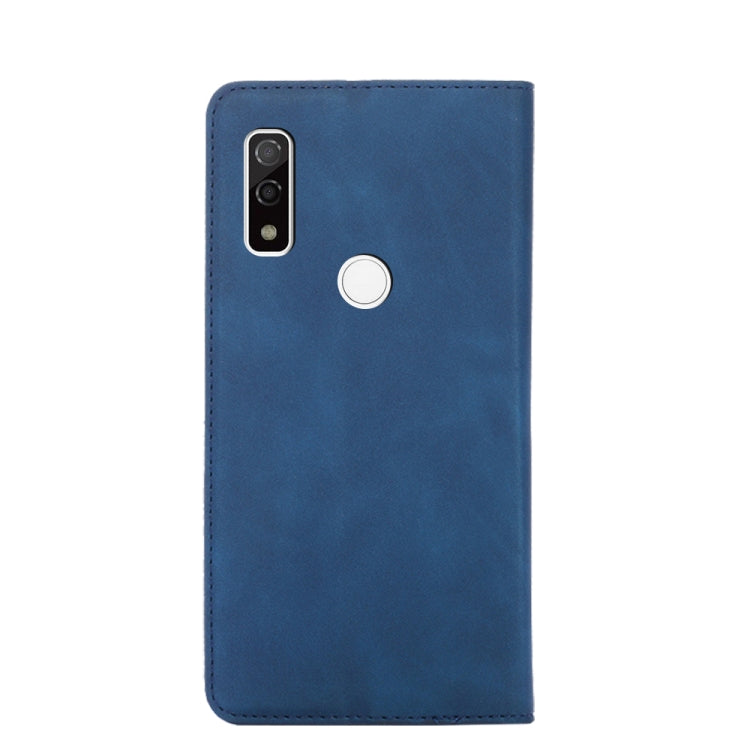 For Fujitsu Arrows WE F-51B Skin Feel Magnetic Horizontal Flip Leather Phone Case